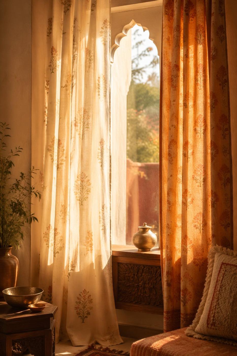 The Draped Window