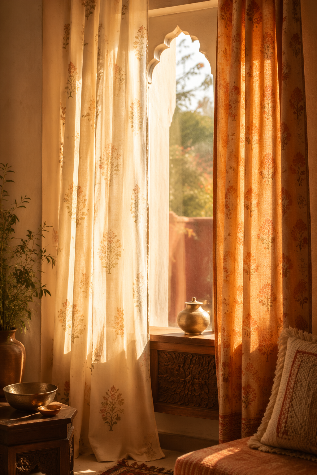 The Draped Window