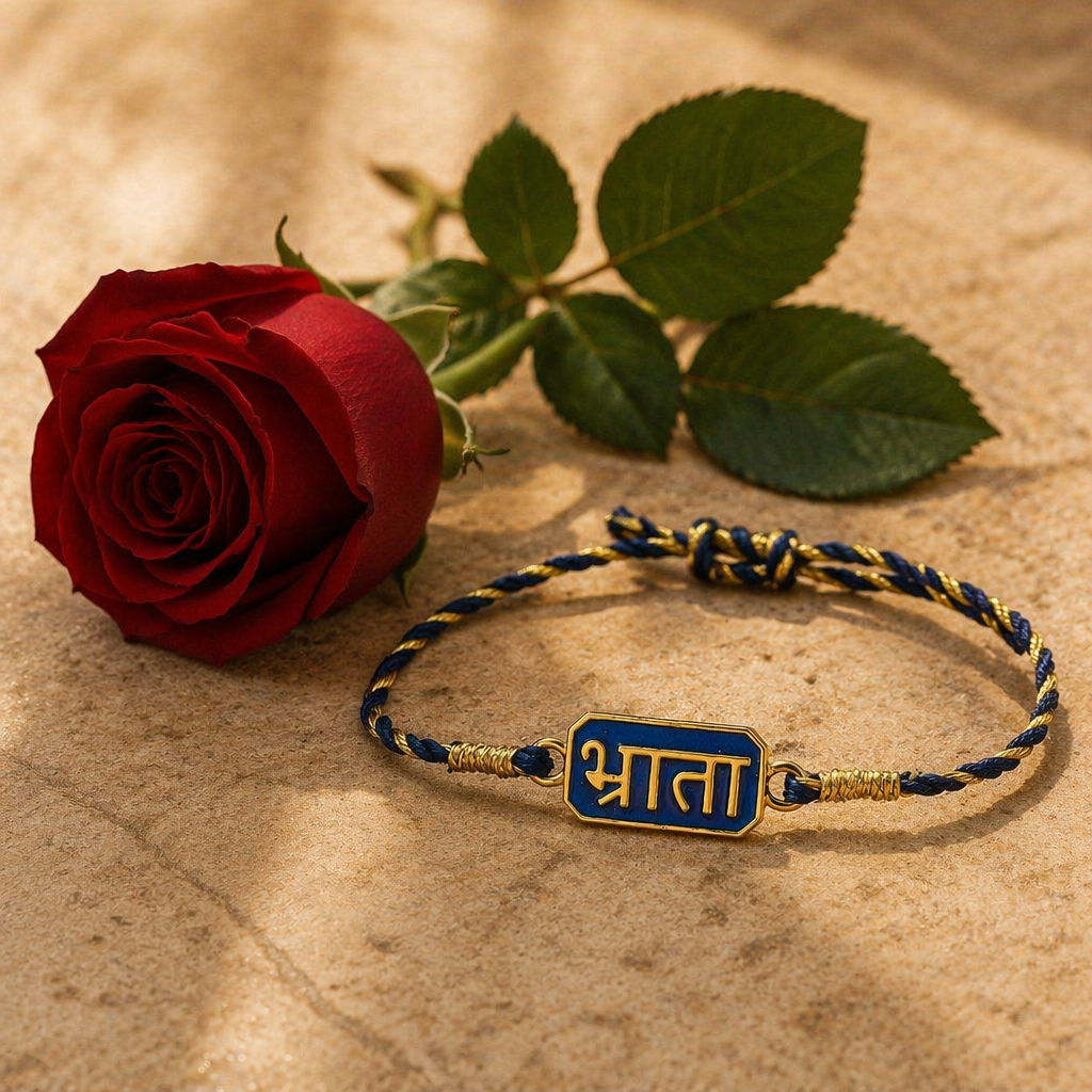 Bhrata Brass — Hand-Braided Rakhi