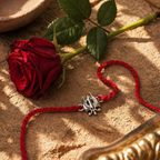 Handcrafted Pure Silver Trishul — Rakhi