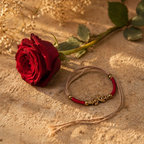 Brass Fish — Handcrafted Patwa Rakhi