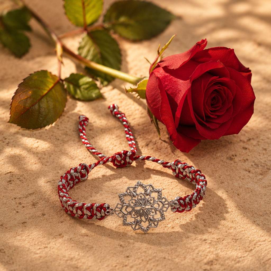 Odisha Filigree — Sterling Silver Rakhi