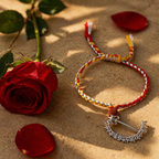 Mahadev Mantra — Handmade Silver Lumba Rakhi