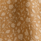 Floral Cotton Hand-Printed 6-Seater Tablecloth, The Gathered Table. Handmade in India by House of Taraasha.