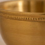 Mould-Cast Pure Brass Serving Bowl, The Brass Atelier. Handmade in India by House of Taraasha.