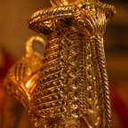 Dhokra Bankura Horse Lost-Wax Metal Figurine, Tribal Stories. Handmade in India by House of Taraasha.