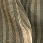 Royal Courtyards Handwoven Green Striped Door Curtain, The Draped Window. Handmade in India by House of Taraasha.