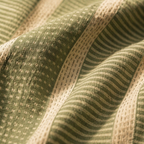 Sanganer Hand Block-Printed Cotton Bedsheet, Fern & Ivory, The Linen Room. Handmade in India by House of Taraasha.