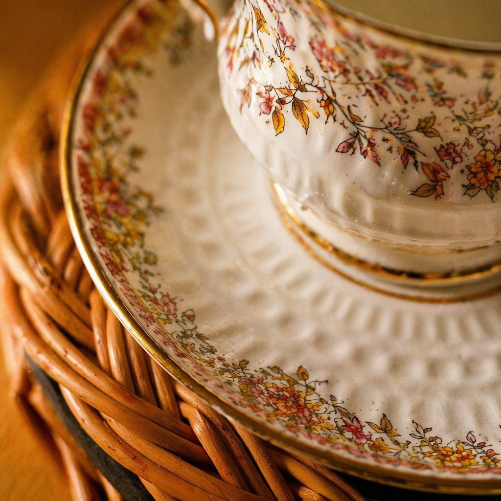 Ganderbal Kashmir Willow Wicker Serving Tray, The Brass Atelier. Handmade in India by House of Taraasha.