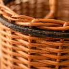 Kashmir Willow Storage Box, Tray & Cutlery Caddy, The Brass Atelier. Handmade in India by House of Taraasha.