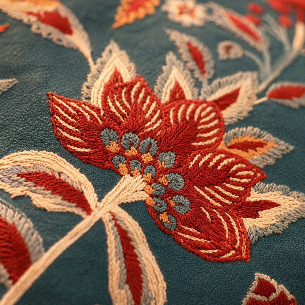 Chintz Trio Hand Block-Printed Cotton Cushion Set, The Living Room. Handmade in India by House of Taraasha.