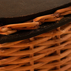 Kashmir Willow Wicker Bread Box, The Wicker House. Handmade in India by House of Taraasha.