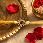 Silver Sun — Handcrafted 925 Silver Rakhi