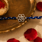 Handcrafted Silver Omkar — Rakhi