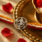 Handmade Bhairav Silver — Rakhi for Brother