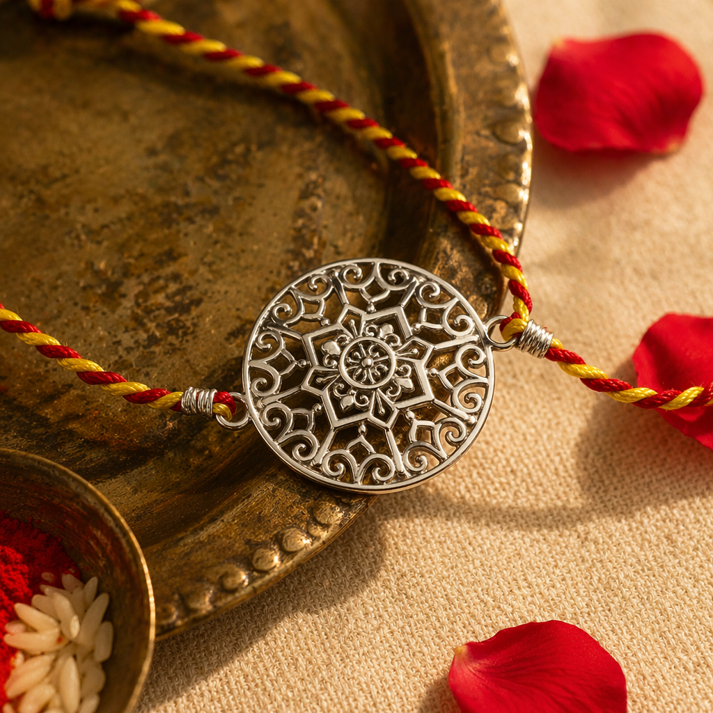 Odisha Filigree — Silver Rakhi for Brother