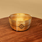 Small Brass Bowl for Nuts, Snacks & Condiments | Traditional Indian Brass Serveware