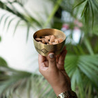 Small Brass Bowl for Nuts, Snacks & Condiments | Traditional Indian Brass Serveware