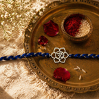 Handcrafted Silver Omkar — Rakhi