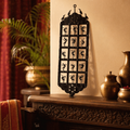 Bastar Wall Stand Lohshilp Tribal Iron Tea Light, Still Light. Handmade in India by House of Taraasha.