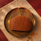 Keani Keam Kashmiri Willow Wicker Basket, The Wicker House. Handmade in India by House of Taraasha.