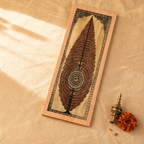 Pattachitra Tree of Life National Award Artist, Tussar Silk, The Art Wall. Handmade in India by House of Taraasha.