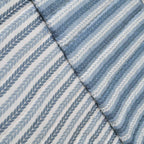Pure Cotton Quilt or Comforter in Blue leafy Stripes | Versatile as Quilt or AC Blanket | Reversible designs